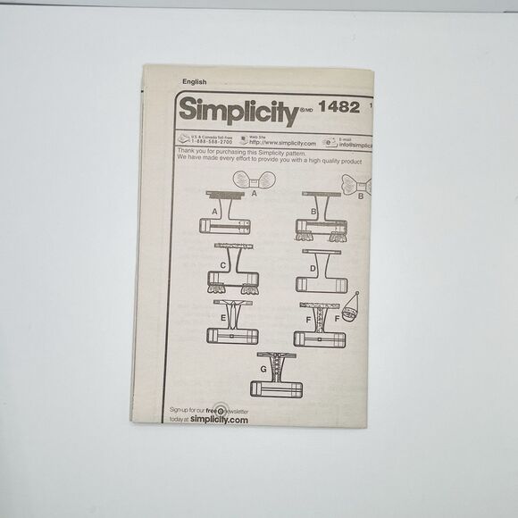 SIMPLICITY 1482 Dogs Clothes/Costumes 3 Sizes 7 looks PATTERN S-M-L Carla Reid’s - Picture 7 of 8